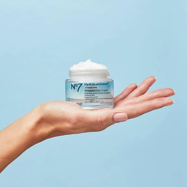 No7 HydraLuminous+ Whipped Day cream 50ml 1
