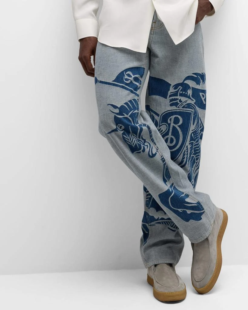 Burberry Men's EKD Loose-Fit Jeans 6
