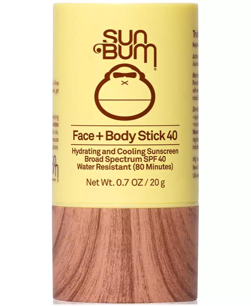 Sun Bum Face + Body Stick Sunscreen SPF 40, 0.7 oz.