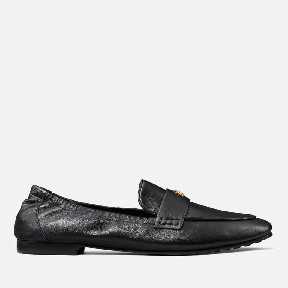 Tory Burch TORY BURCH WOMEN'S BALLET LEATHER LOAFERS - PERFECT BLACK 1