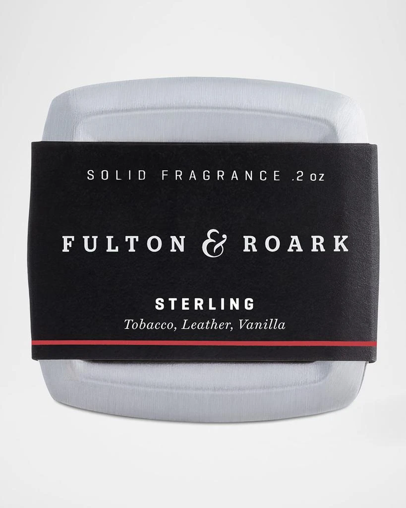 Fulton & Roark Sterling Solid Fragrance, 0.2 oz.