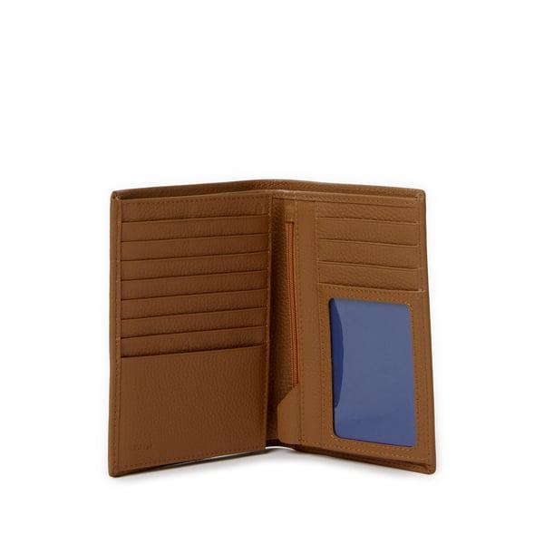 le tanneur Charles large vertical leather wallet