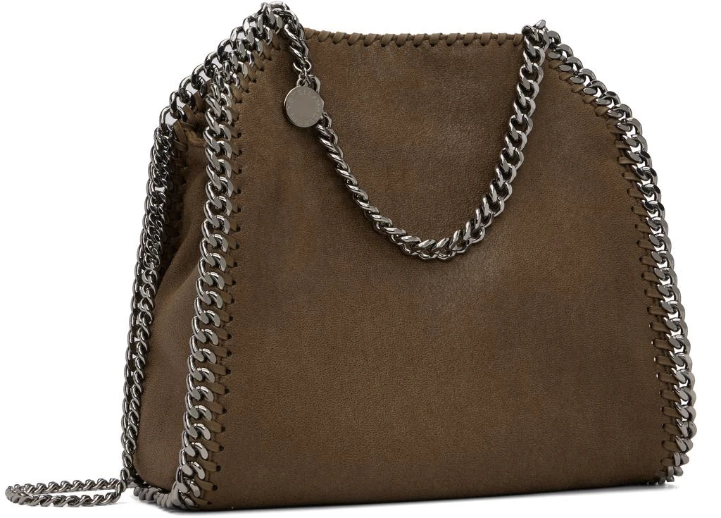 Stella McCartney Khaki Falabella Mini Tote Bag 2