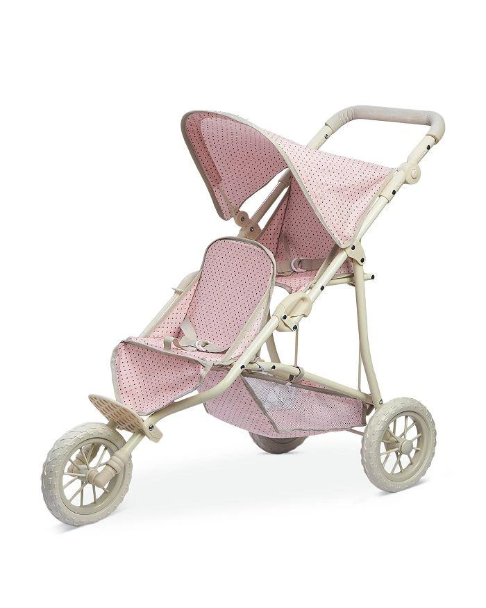 Teamson Olivia
s Little World, Baby Doll Twin Jogging Stroller - Ages 3+