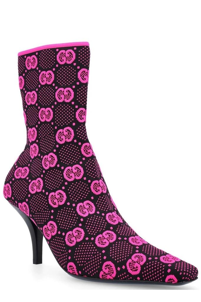 Gucci Gucci GG Knit Ankle Boots 2