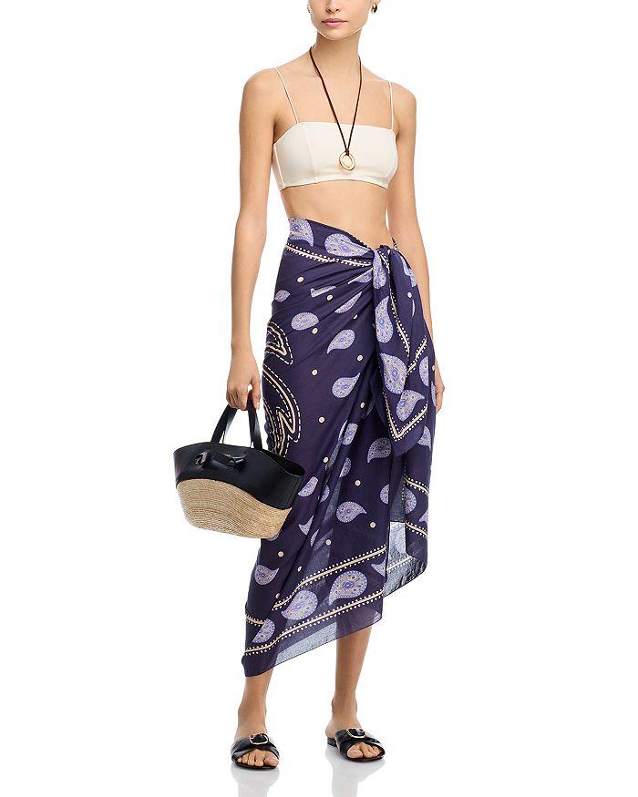 JOHANNA ORTIZ Vibrant Horizon Cover Up Skirt