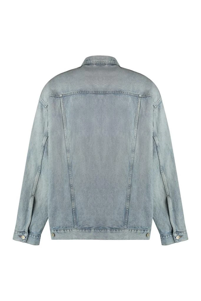 Balenciaga Balenciaga Size Sticker Denim Jacket 2