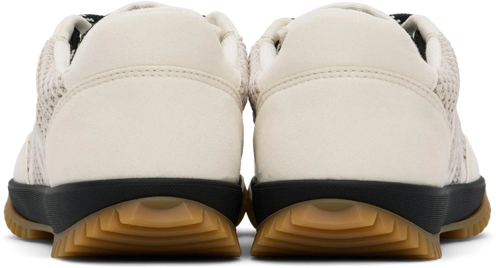 Stella McCartney Off-White & Beige S-Wave Sport Mesh Paneled Sneakers 2