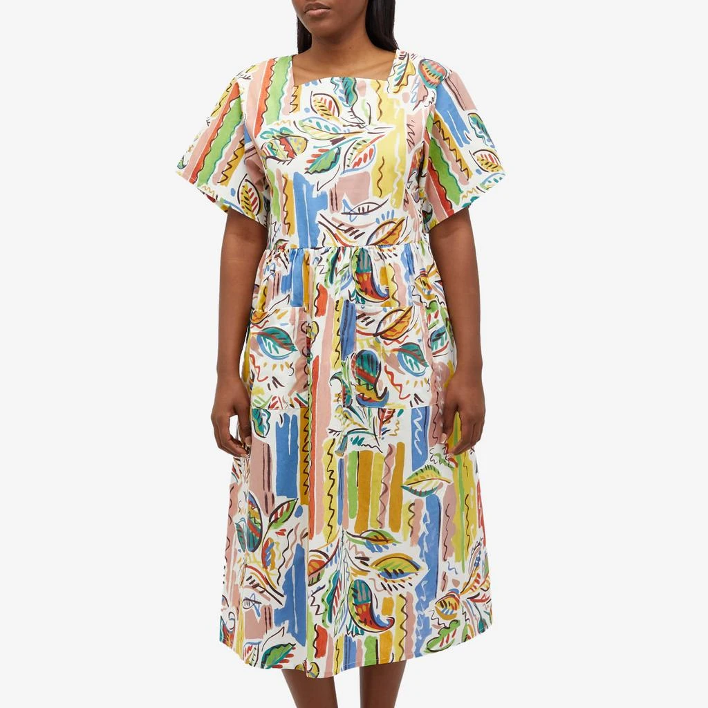 chinese dress ladies Basic Linen Shift Dress Black  LF MARKEY