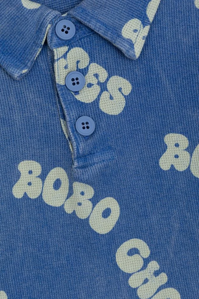 Bobo Choses Cotton polo with logo 4