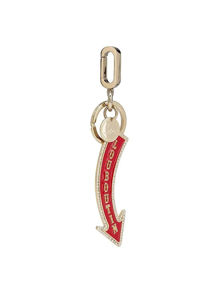 Christian Louboutin Steel Keyring 2