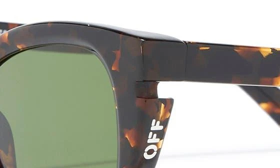 NWT Off-White Boulder Black Cat Eye 50mm Sunglasses Off-White Boulder OERI112 Wayfarer Sunglasses | Fashion  main image 3