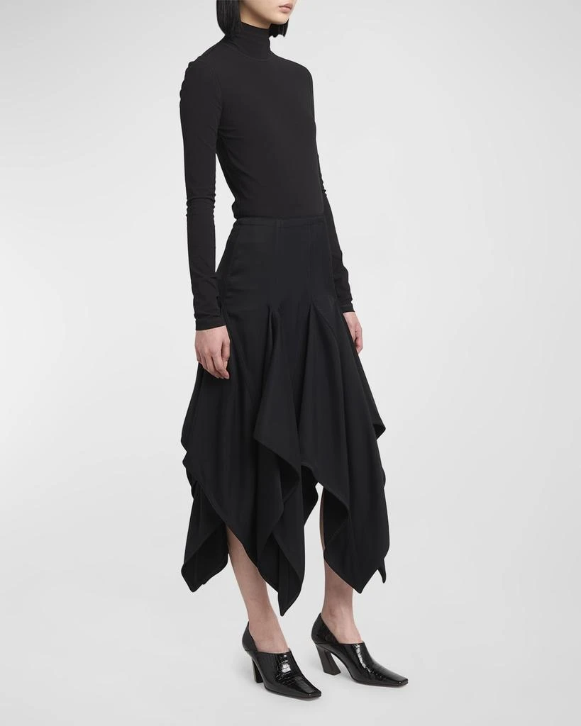 Bottega Veneta Lewis Croco Block-Heel Pumps 2