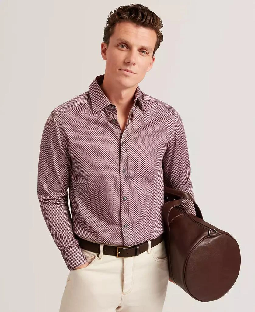 ted baker london mens dress shirts Ted Baker London Long Sleeve Dress Shirt Men's Size 16 34/35