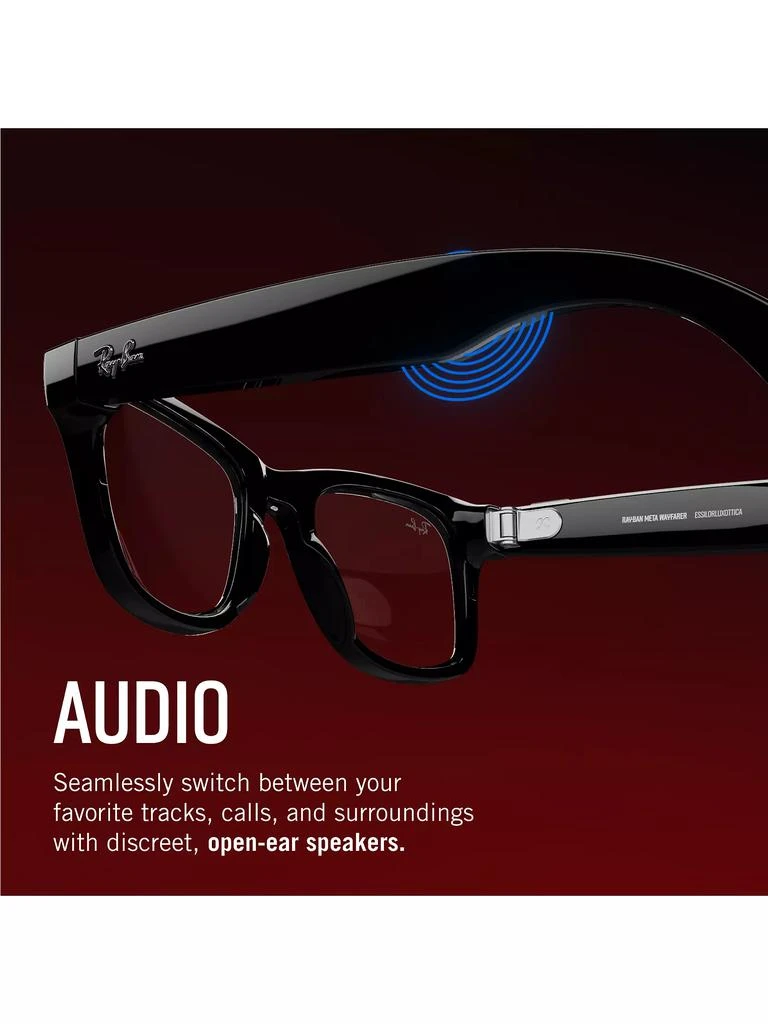 Ray-Ban RW4009 50MM Ray-Ban Meta Headliner Pantos Smart Glasses 7