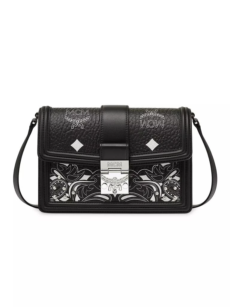 MCM Tracy Small Bandana Visetos Shoulder Bag 1