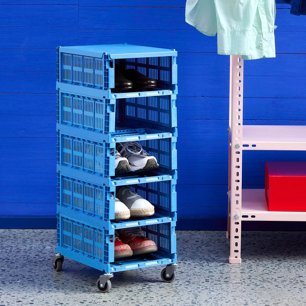 HAY Colour Crate Lid - Medium - Electric Blue 2