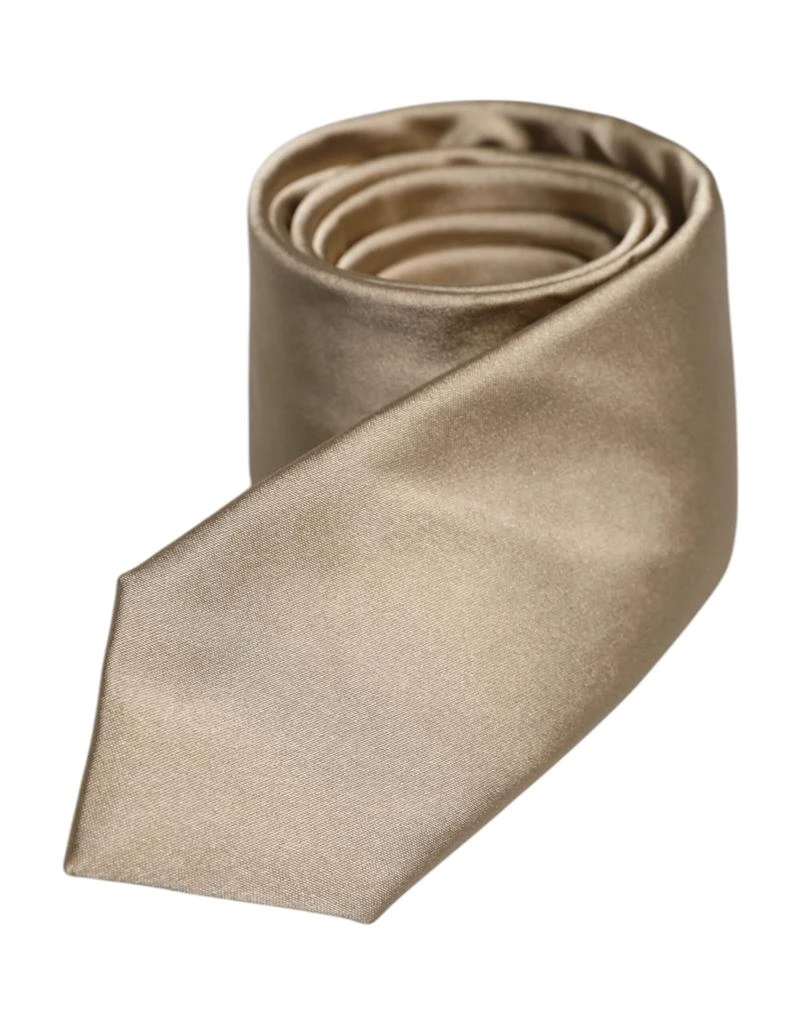 Dolce 
Gabbana Solid Silk Adjustable NeckMen
s Men
s Tie 2