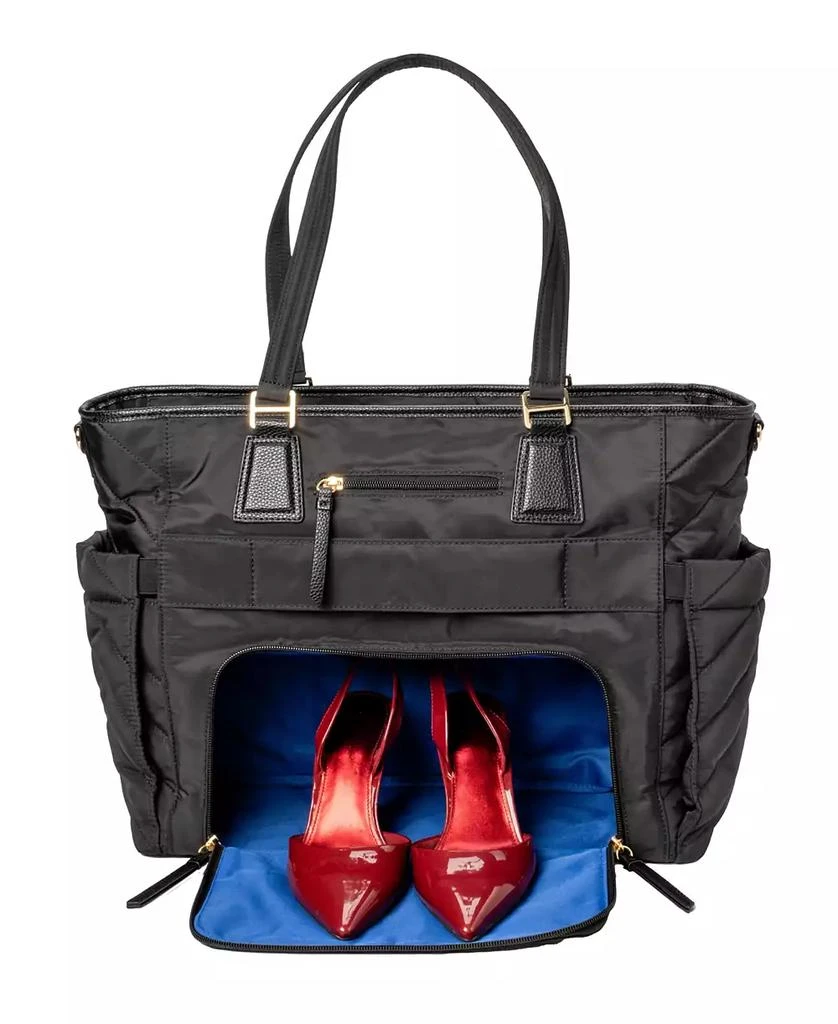 MinkeeBlue Convertible Organizational Ella Tote Bag with Lunch Bag 4