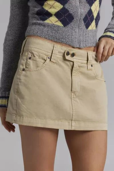 BDG BDG Sarah Chino Micro Mini Skirt 2