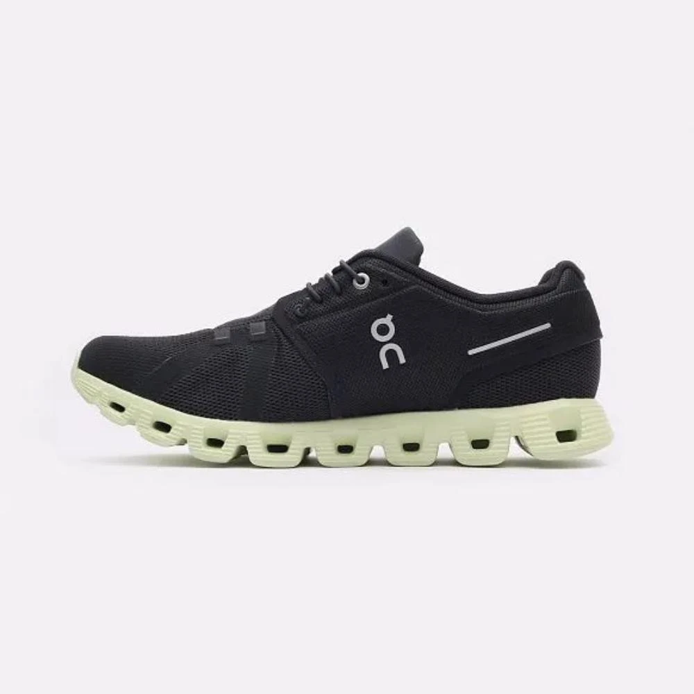 On On Cloud 5 59.98887 Sneakers Men 12.5 Black Green Slip-On Athletic Running Shoes 1