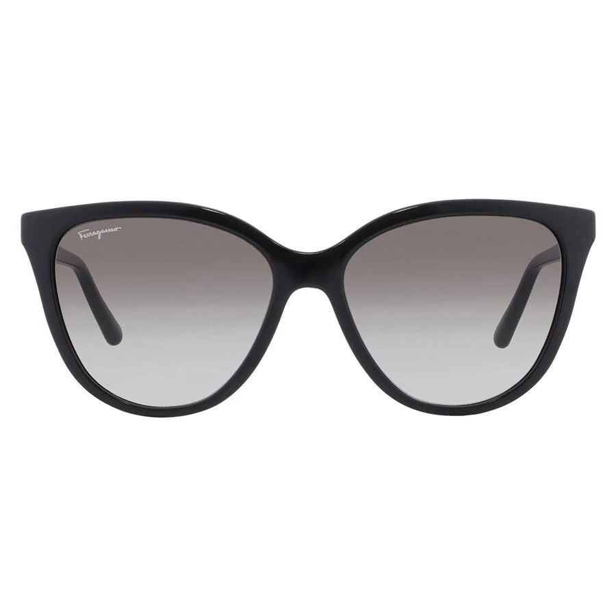 Salvatore Ferragamo Grey Gradient Cat Eye Ladies Sunglasses SF1056S 001 57