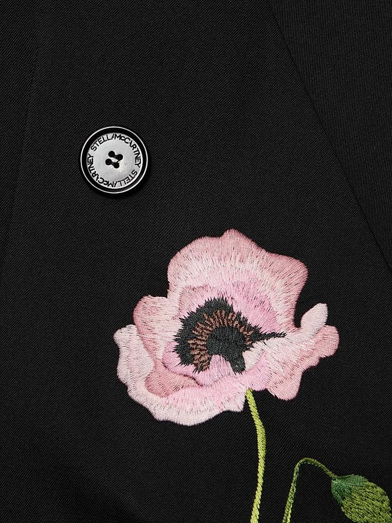 Stella McCartney Floral Embroidered Boyfriend Blazer 7