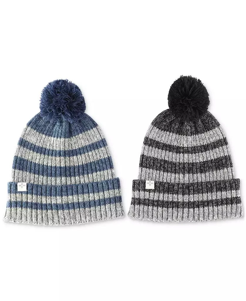 Sun + Stone Men's Striped Pom-Pom Hats, Created for Macy's 3