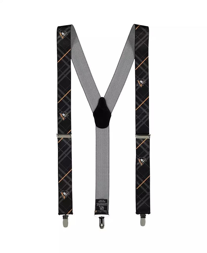 Eagles Wings Men's Black Pittsburgh Penguins Suspenders
