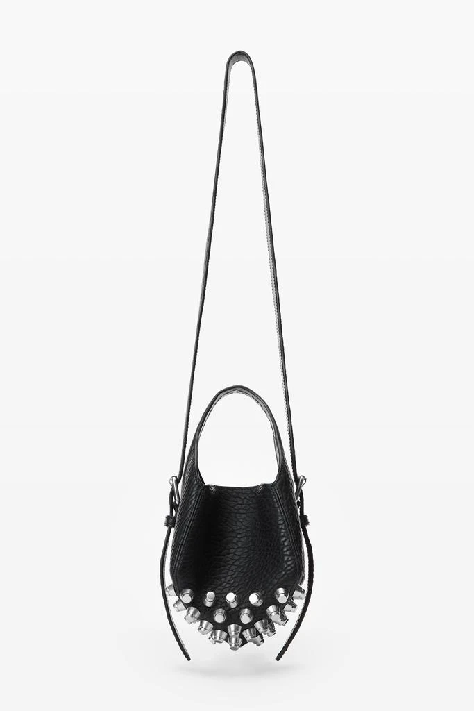 Alexander Wang rex small bucket bag in lambskin leather 1