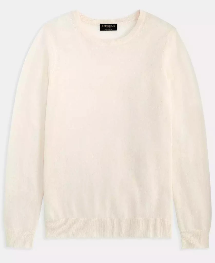 Charter Club Women
s Long-Sleeve 100% Cashmere Crewneck Sweater, PXS-XXL, Macy
s Exclusive 3