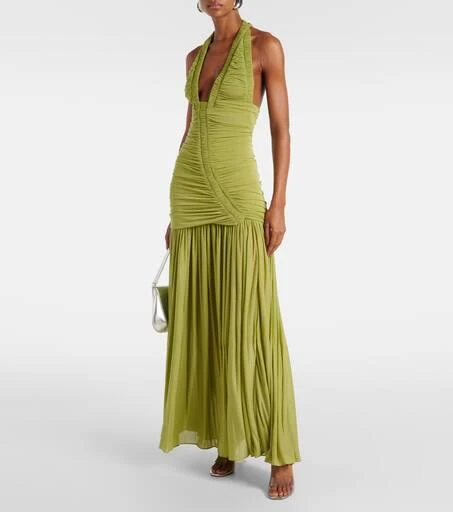 Christopher Esber Orion ruched gown 2
