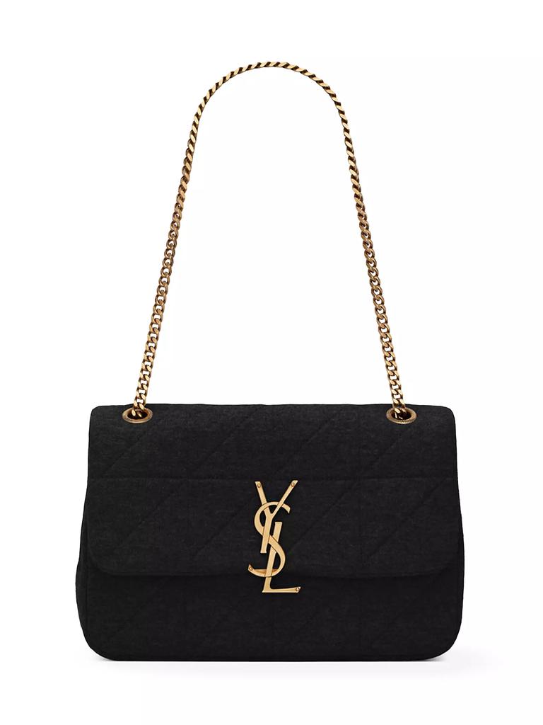 YSL ジェイミー BO MNG JAMIE NEW JERSEY Yves Saint Laurent Jamie Medium in Jersey - Shoulder Bags