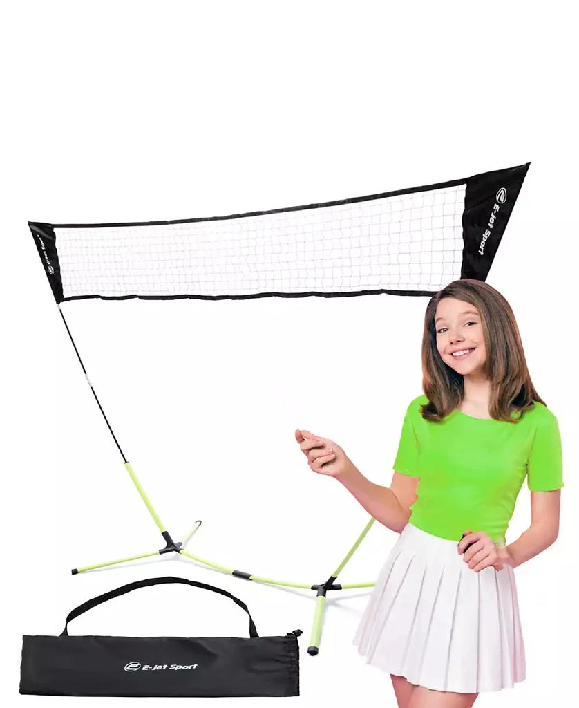E-JET SPORT Badminton Net Outdoor Game, No Tools Required, Portable, Net Only 3