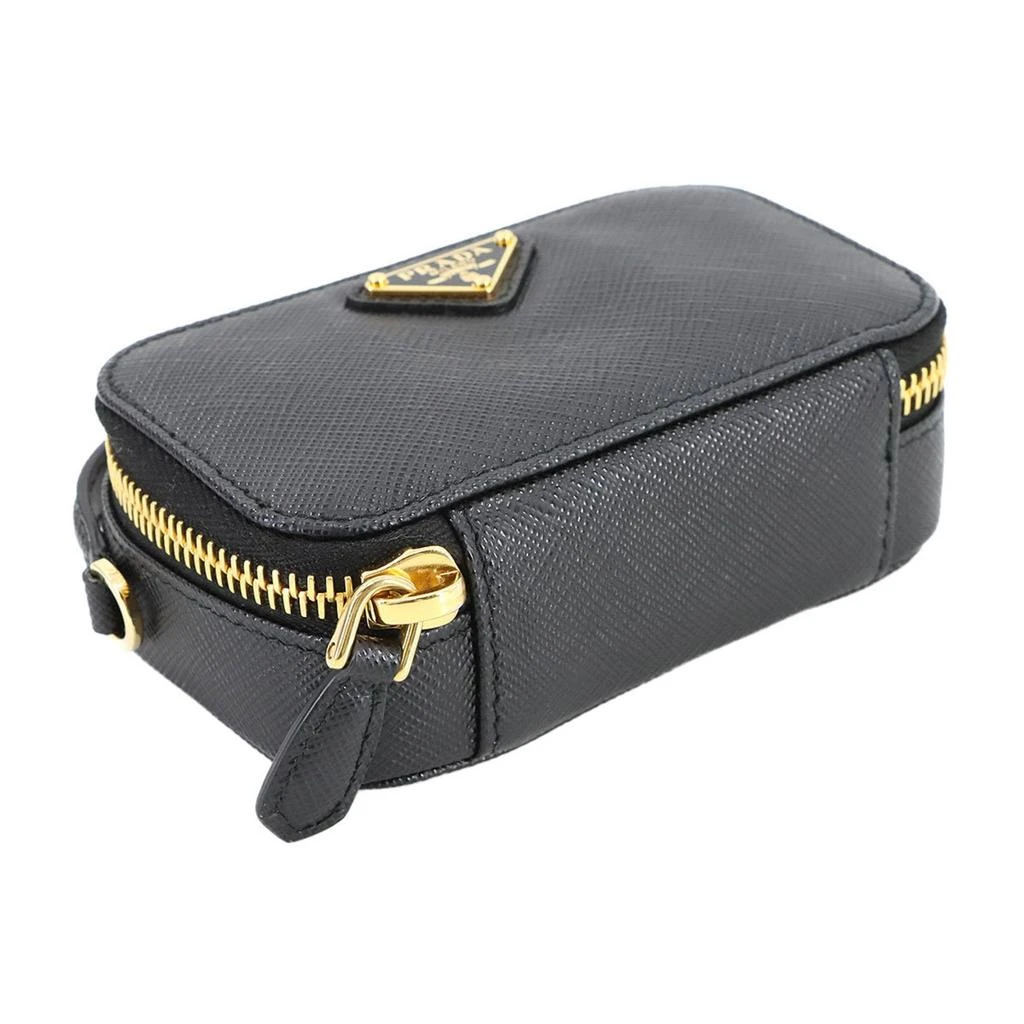 Prada Saffiano Triangle Pouch Shoulder Bag (Pre-Owned) 5