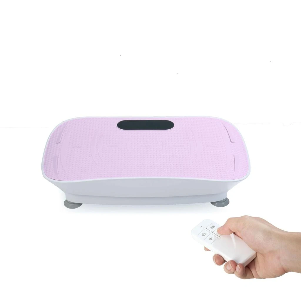 ENVI2ULTRA Silent Vibration Platform Crazy Fitness Massage 10-Frequency Weight Loss
Fat Burner Body Shaking Machine For Unisex Pink