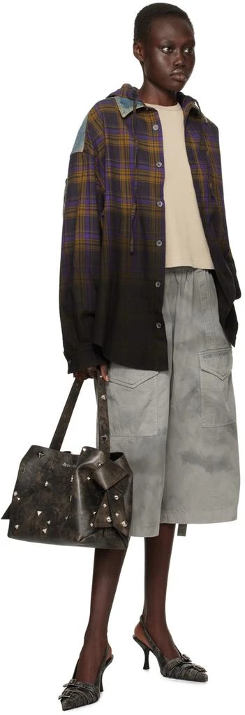 Acne Studios Brown Musubi Midi Tote 4