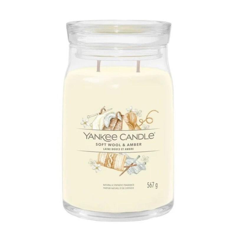Yankee Candle Yankee - Soft Wool Amber Large Candle