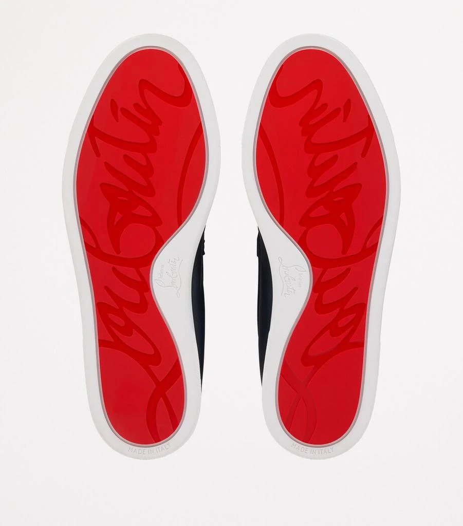 Christian Louboutin Chambeliboat Calf Leather Boat Shoes 4