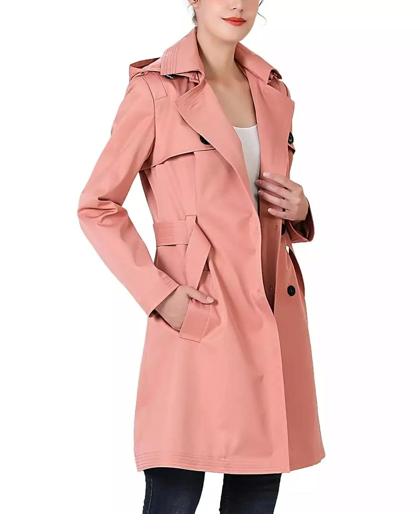 kimi + kai Women's Angie Water Resistant Hooded Trench Coat 5