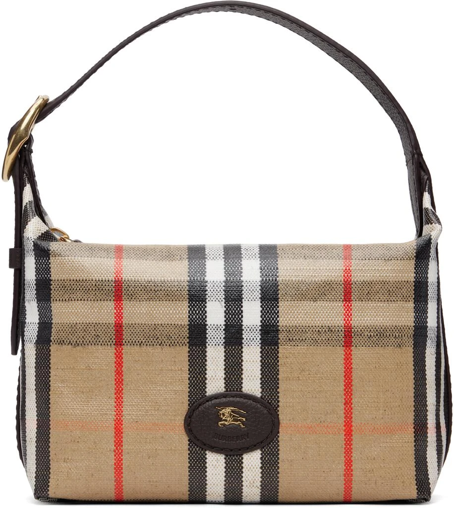 Burberry Brown Mini Highlands Duffle Bag 1