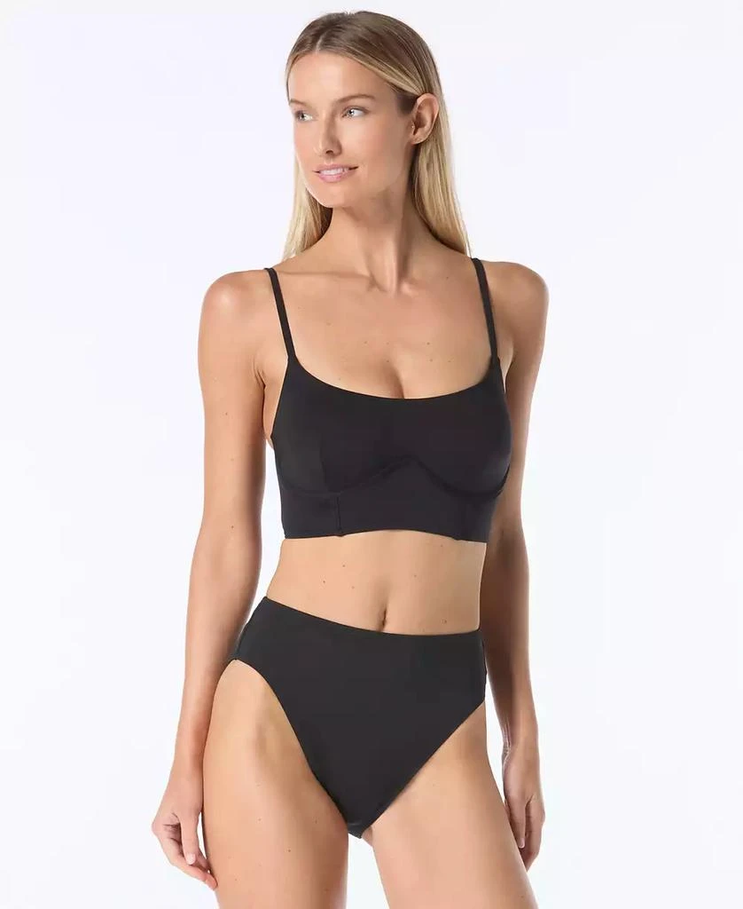 Vince Camuto Women
s Corset Bikini Bra Top