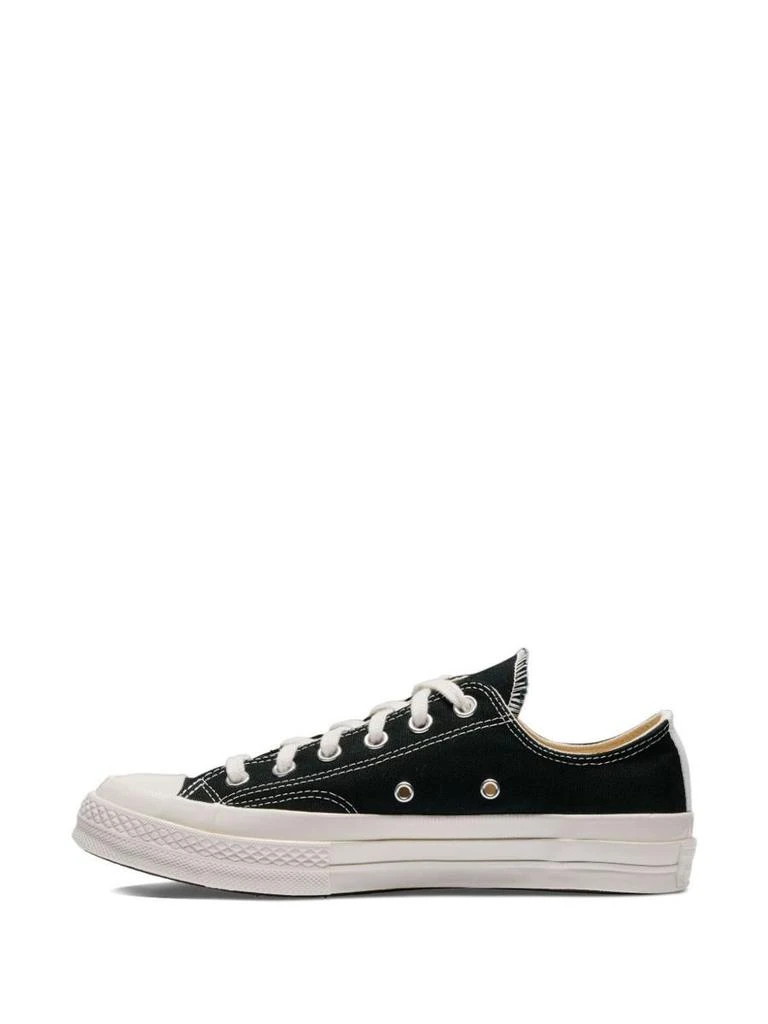 Comme des Garcons Comme Des Garçons Play Cotton Sneakers In Black 4