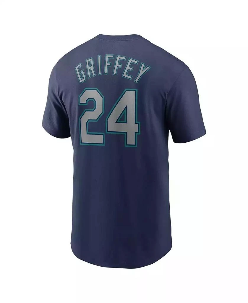 NIKE Men's Ken Griffey Jr. Navy Seattle Mariners Fuse Name Number T-Shirt 2