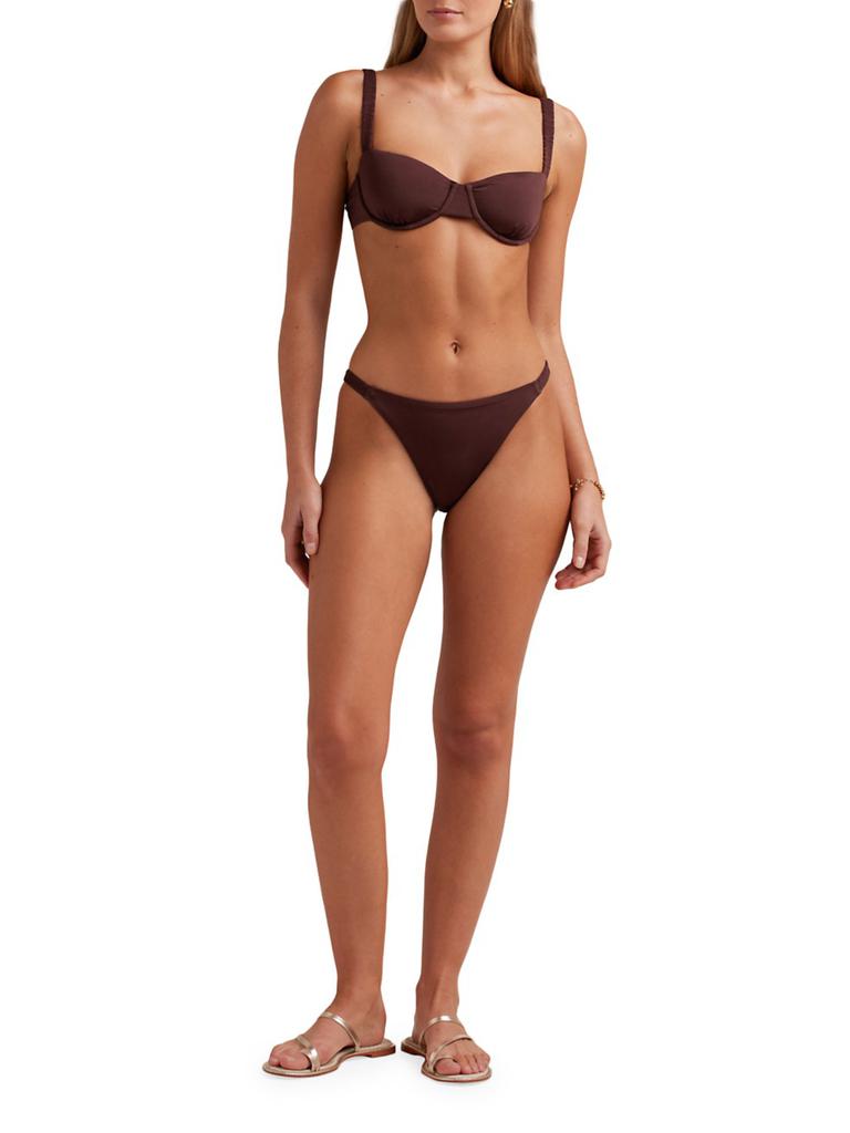 Peony Holiday Bikini Bottom
