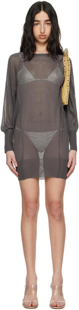 Gimaguas Taupe Safi Minidress 1