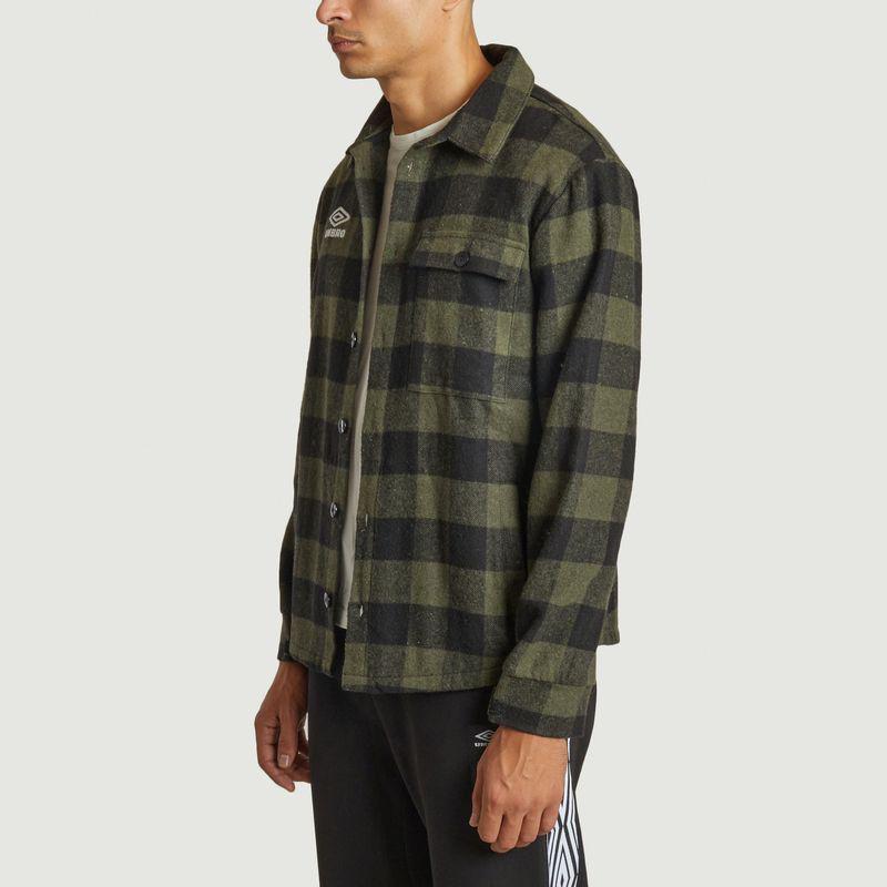 Umbro lifestyle Check overshirt KAKI NOIR UMBRO LIFESTYLE