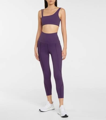 Live The Process Crescent asymmetric sports bra 2