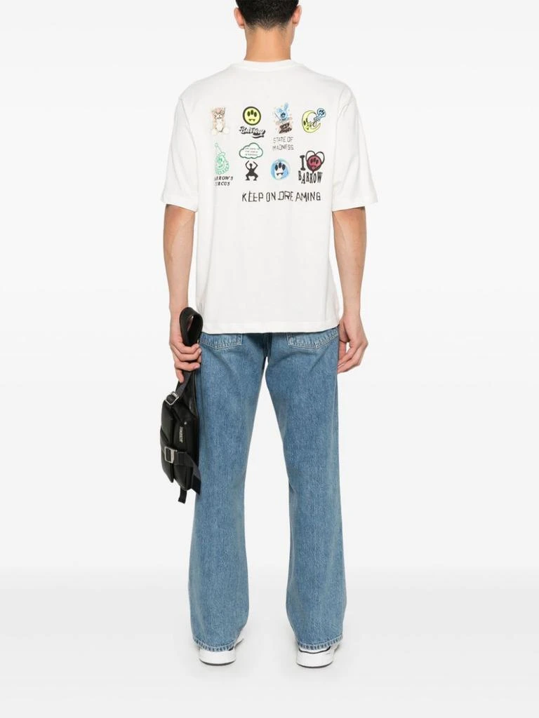 BARROW BARROW LOGO-PRINT T-SHIRT 2