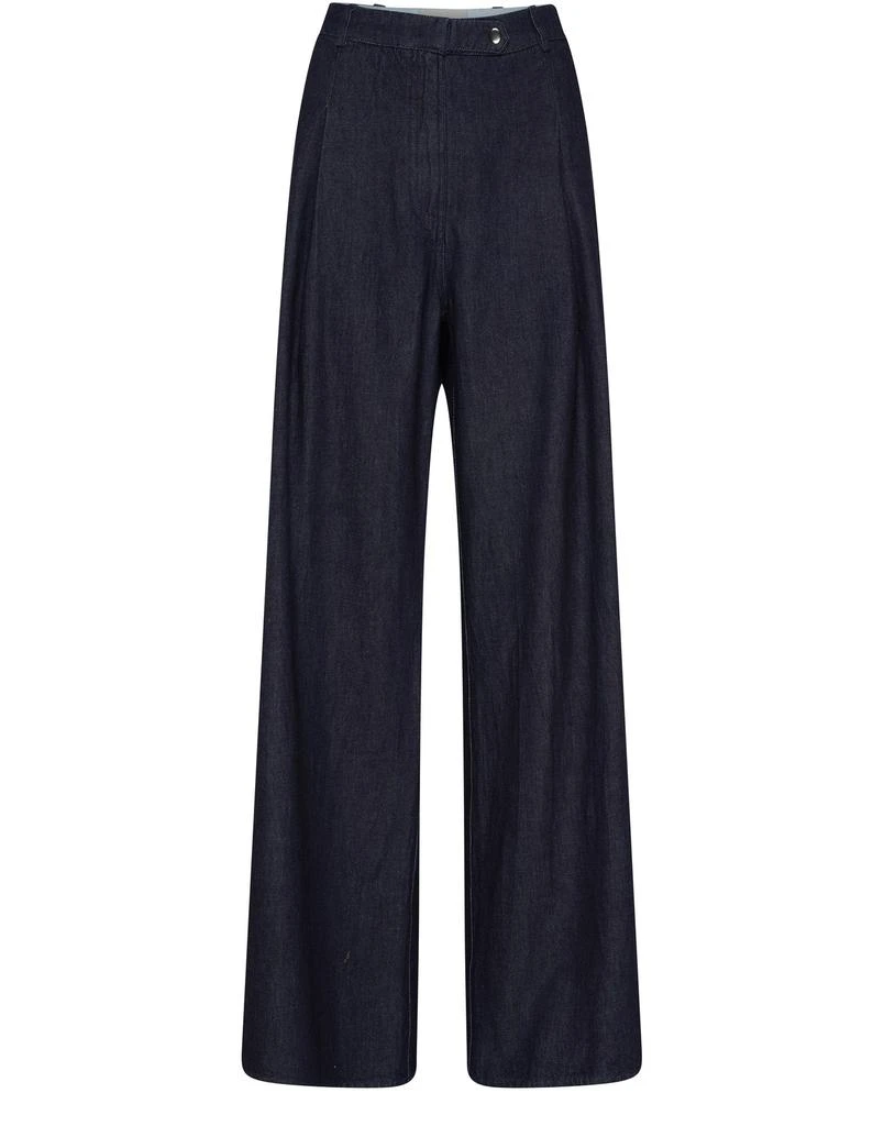 THE GARMENT Eclipse denim wide pleated pants 1